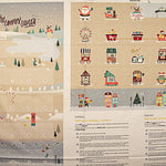 Panel Algodón Calendario de Adviento Infantil Aventura de Papá Noel – DIY - Ribes y Casals