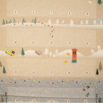 Panel Algodón Calendario de Adviento Infantil Aventura de Papá Noel – DIY - Ribes y Casals