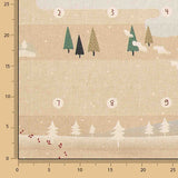Panel Algodón Calendario de Adviento Infantil Aventura de Papá Noel – DIY - Ribes y Casals