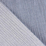 Doble Gasa Chambray Azul Denim - Ribes y Casals