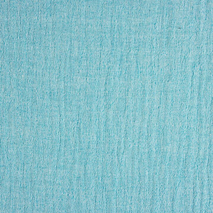 Doble Gasa Chambray Azul Turquesa - Ribes y Casals