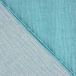 Doble Gasa Chambray Azul Turquesa - Ribes y Casals