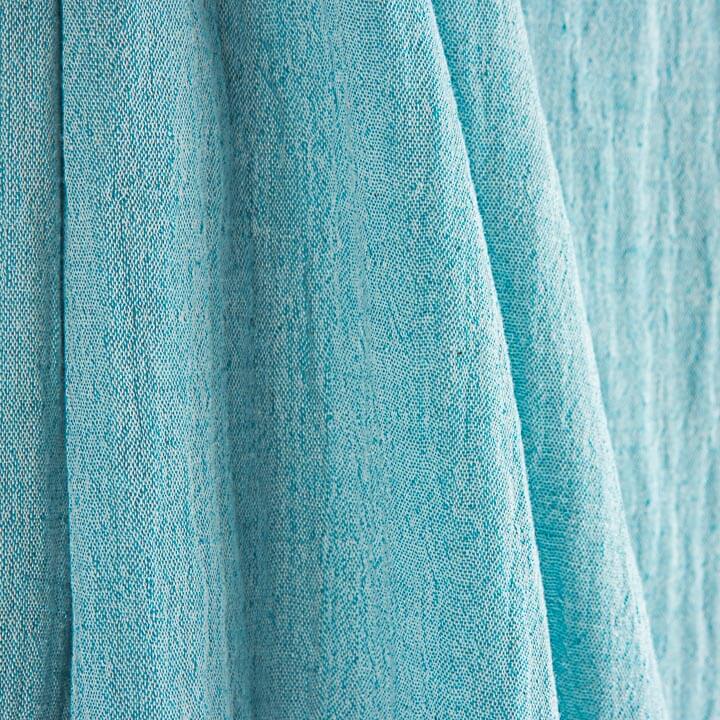 Doble Gasa Chambray Azul Turquesa - Ribes y Casals