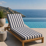 Lona Exterior Teflón Rayas Marino 320 cm - Ribes y Casals