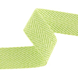 Cinta de Espiga Algodón 30 mm Verde Lima - Ribes y Casals