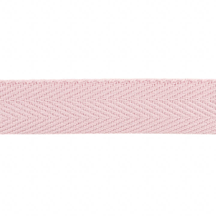 Cinta de Espiga Algodón 30 mm Rosa Suave - Ribes y Casals