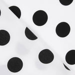 Koshibo Lunares 33mm Blanco-Negro - Ribes y Casals