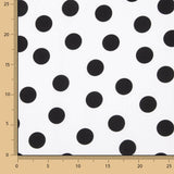 Koshibo Lunares 33mm Blanco-Negro - Ribes y Casals