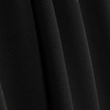 Retal Cuadrillé Poliéster Negro - Varias medidas x ancho de 140 cm - Ribes y Casals