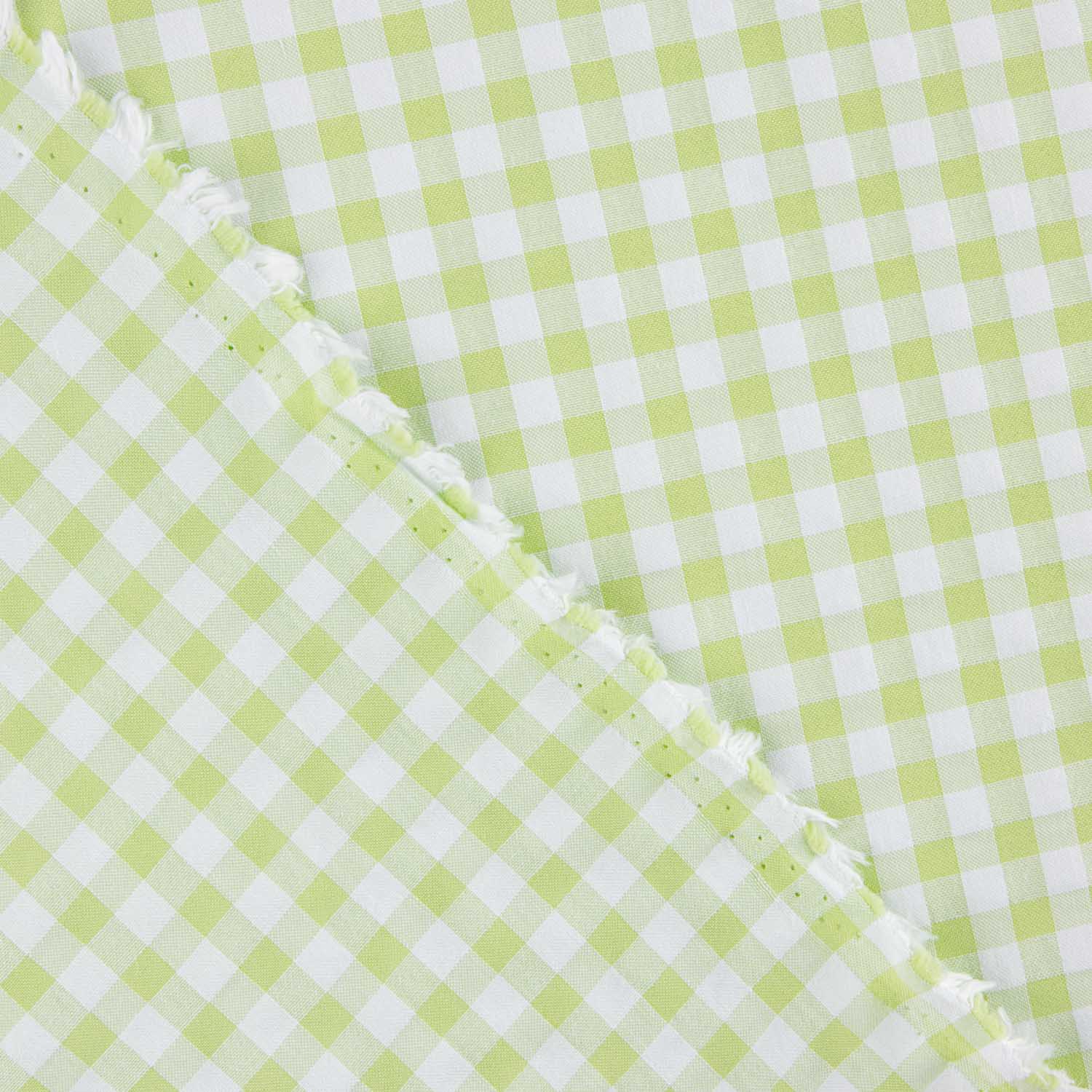 Seersucker Cuadros Verde Claro - Ribes y Casals