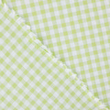 Seersucker Cuadros Verde Claro - Ribes y Casals