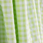 Seersucker Cuadros Verde Claro - Ribes y Casals