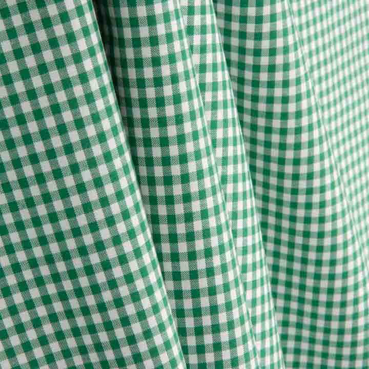 Cuadros Vichy Basic Verde Mini 2 mm - Ribes y Casals