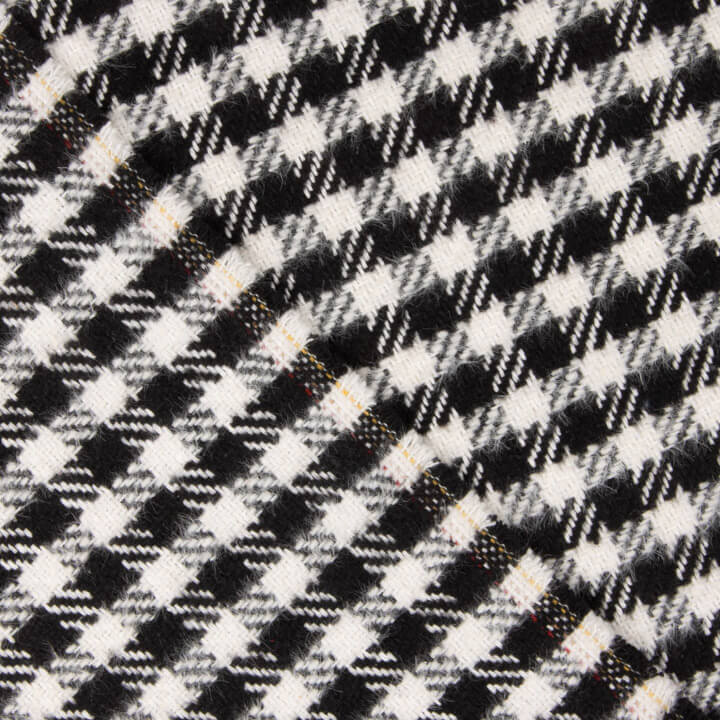 Tweed de Lana Oxford Blanco y Negro - Ribes y Casals