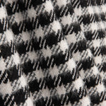 Tweed de Lana Oxford Blanco y Negro - Ribes y Casals