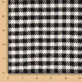 Tweed de Lana Oxford Blanco y Negro - Ribes y Casals