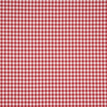 Cuadros Vichy Basic Rojo Mediano 6 mm - Ribes y Casals