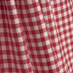 Cuadros Vichy Basic Rojo Mediano 6 mm - Ribes y Casals