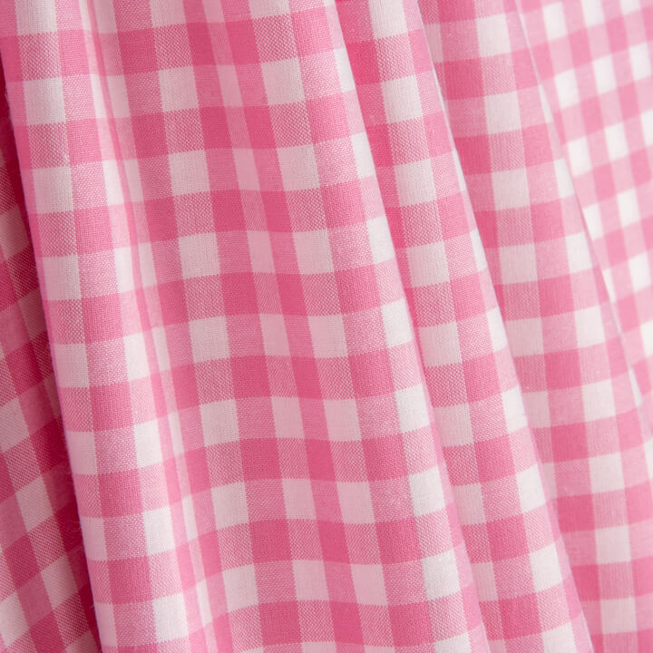 Cuadros Vichy Basic Rosa Mediano 6 mm - Ribes y Casals