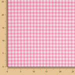 Cuadros Vichy Basic Rosa Mediano 6 mm - Ribes y Casals