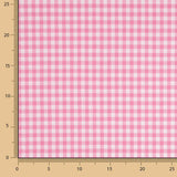 Cuadros Vichy Basic Rosa Mediano 6 mm - Ribes y Casals