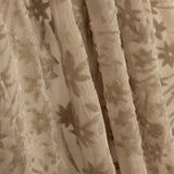 Devoré Floral Tonos Beige sobre Gasa - Ribes y Casals