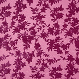 Devoré Floral Fucsia sobre Gasa - Ribes y Casals