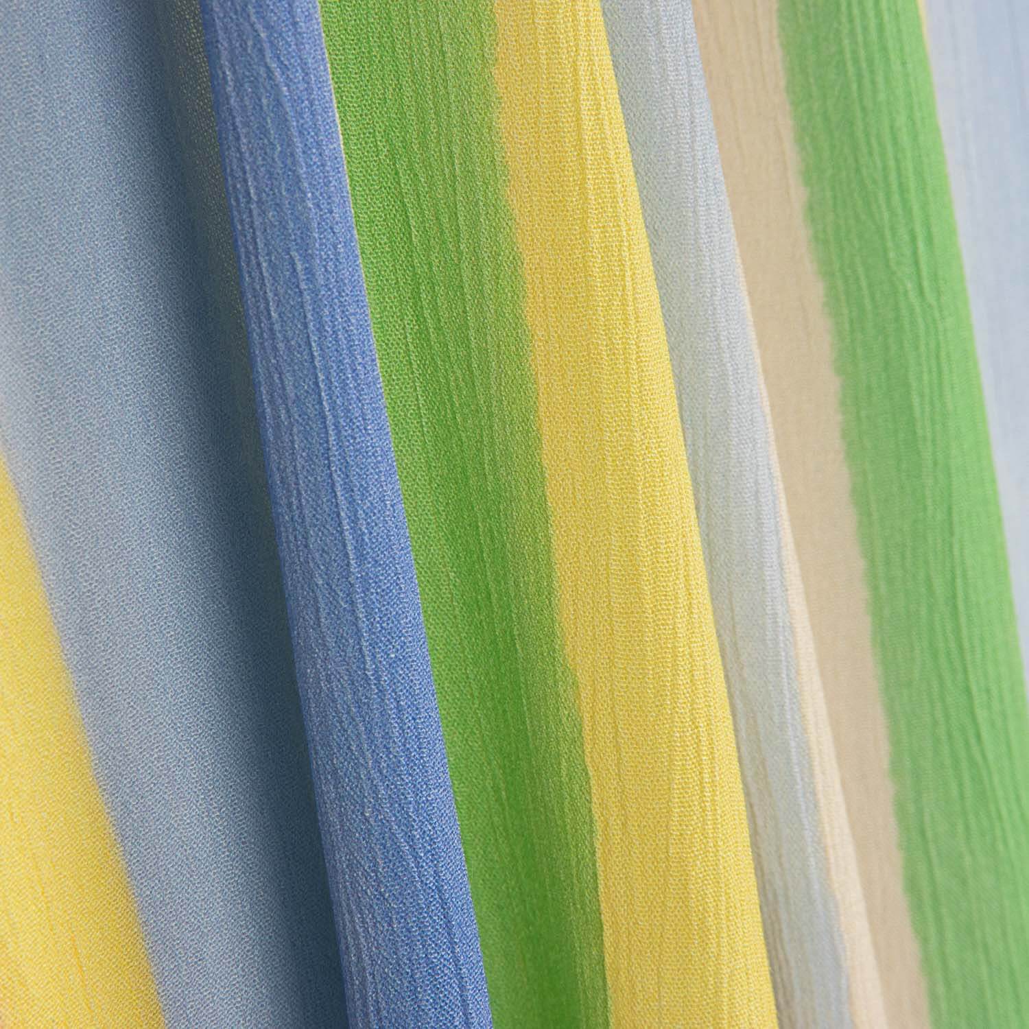 Viscosa Bambula Estampada Rayas Multicolor Fresco - Ribes y Casals