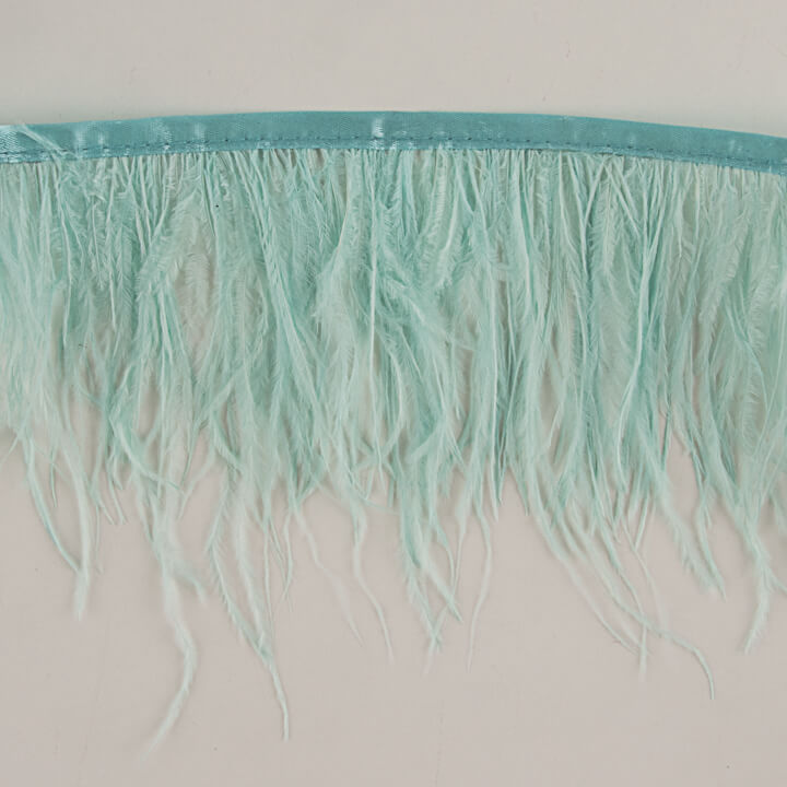 Fleco de Plumas Plus Verde Agua - Ribes y Casals