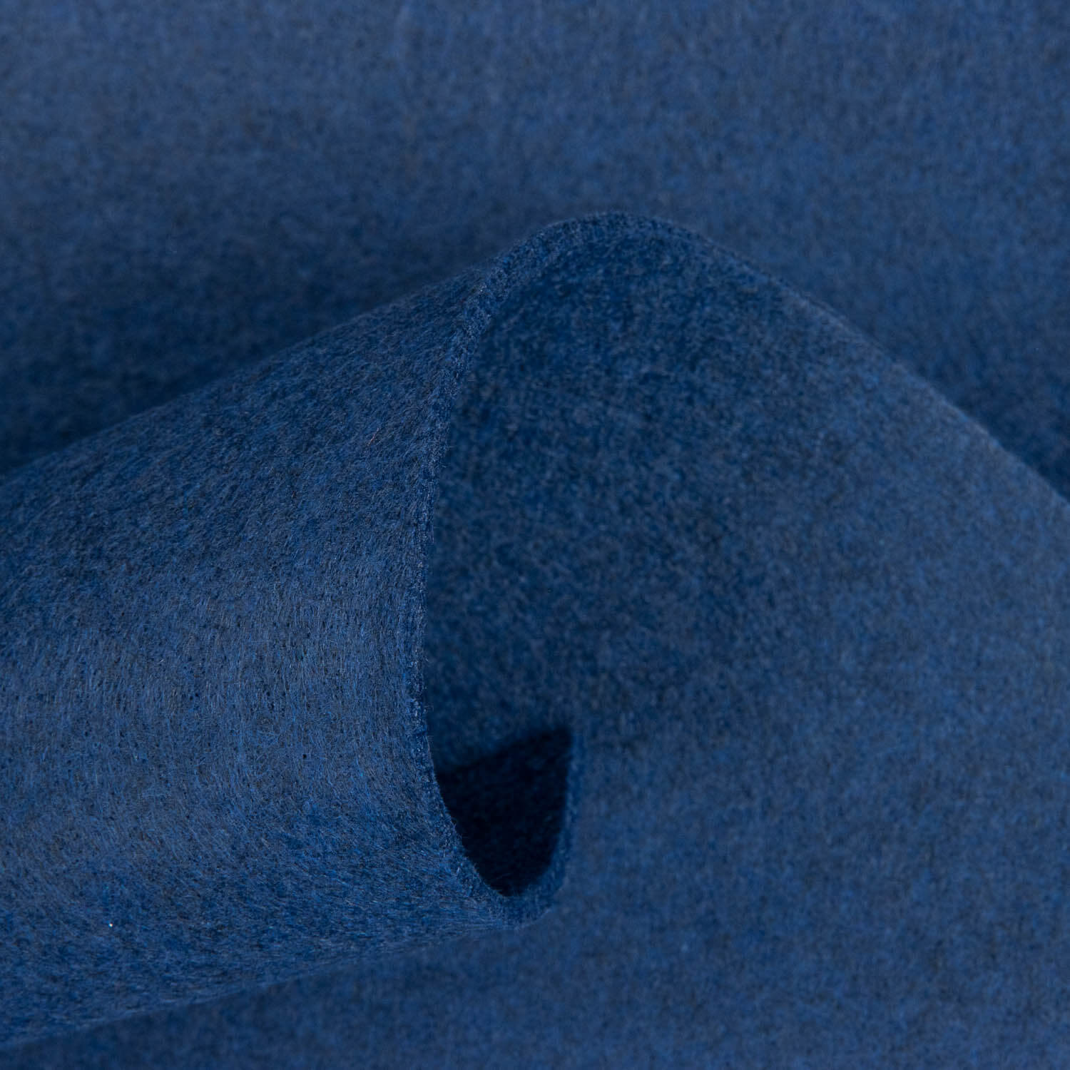 Retal Fieltro Melange Azul 3mm - 500gr - Varias medidas x ancho de 90 cm - Ribes y Casals
