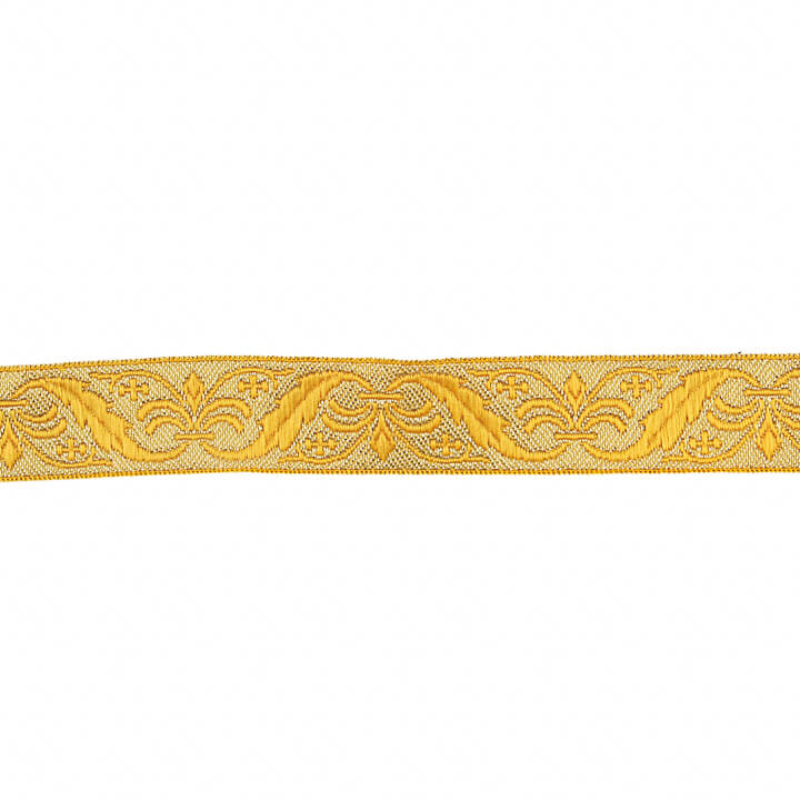 Galón Metalizado Dorado Ref.428 – Ancho 25 mm - Ribes y Casals