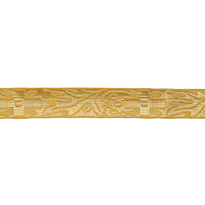 Galón Metalizado Dorado Ref.438 – Ancho 25 mm - Ribes y Casals