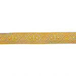 Galón Metalizado Dorado Ref.468 – Ancho 25 mm - Ribes y Casals