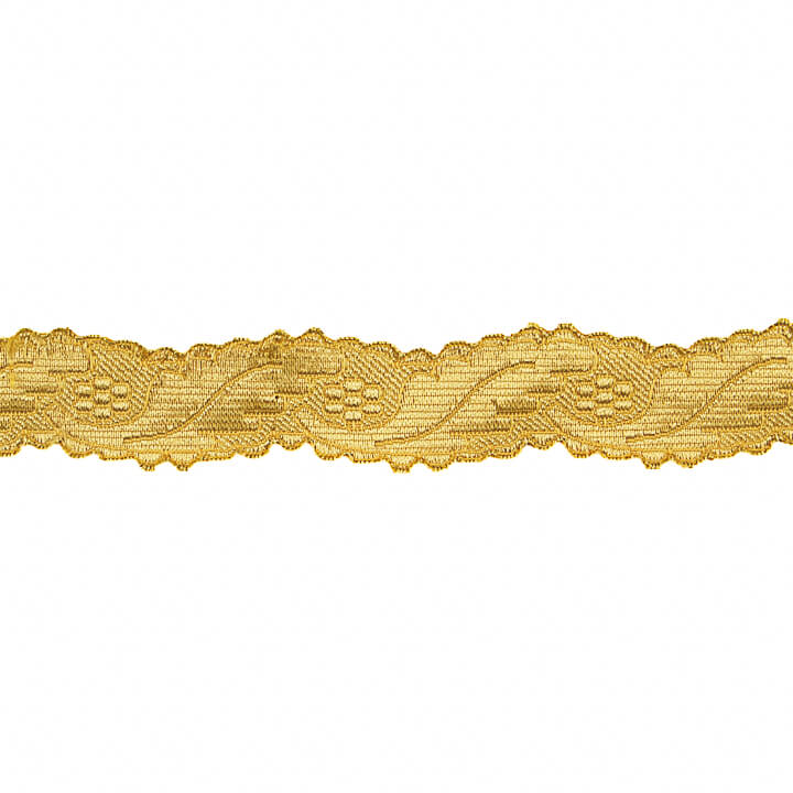 Galón Metalizado Dorado Ref.7908 – Ancho 25 mm - Ribes y Casals