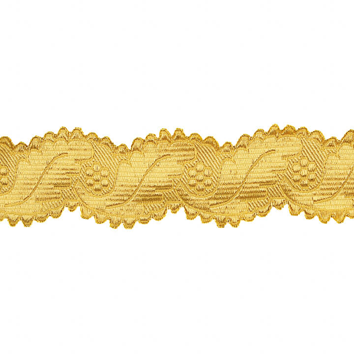 Galón Metalizado Dorado Ref.7908 – Ancho 40 mm - Ribes y Casals
