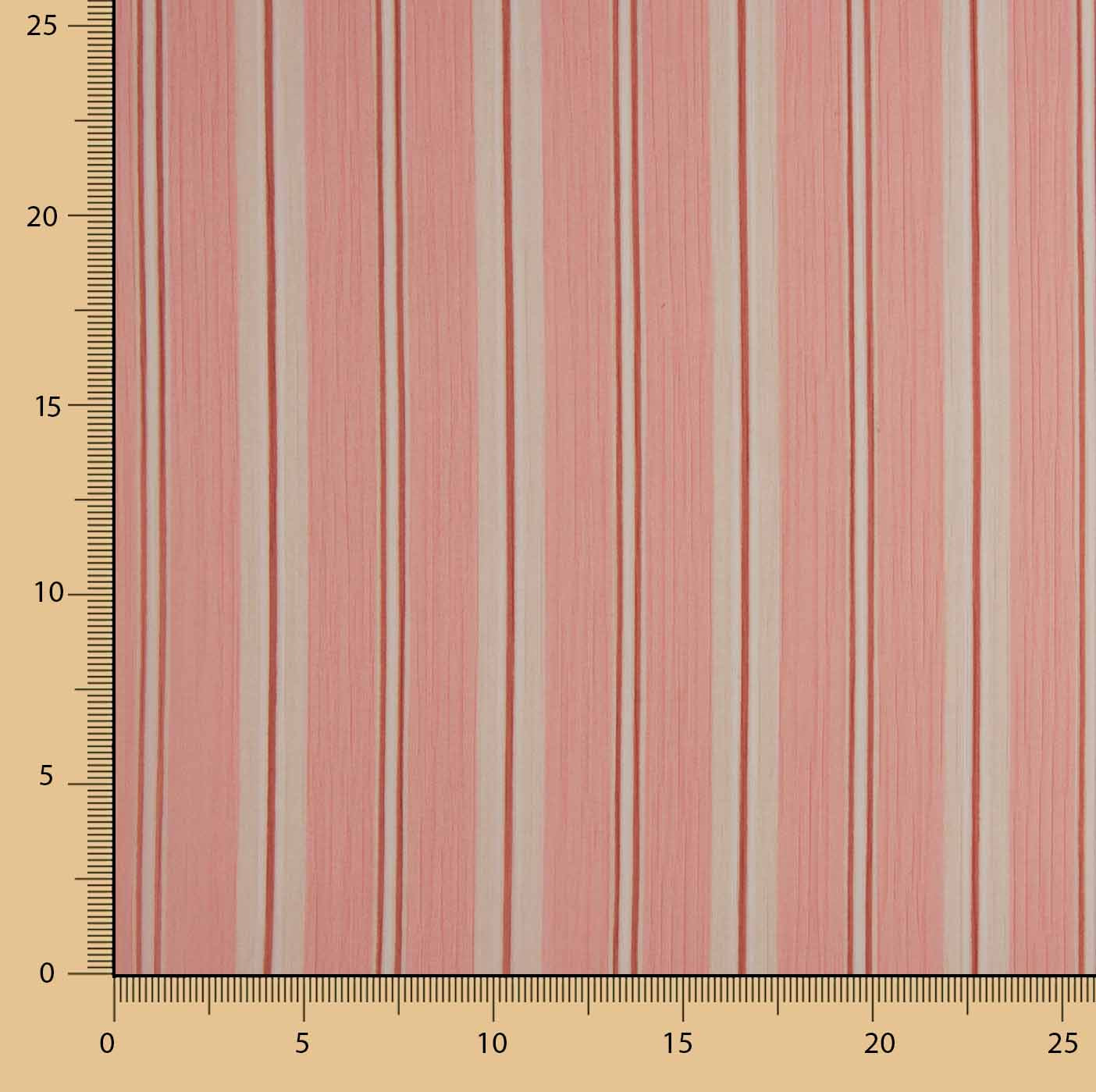 Gasa Bambula Rayas Rosa - Ribes y Casals