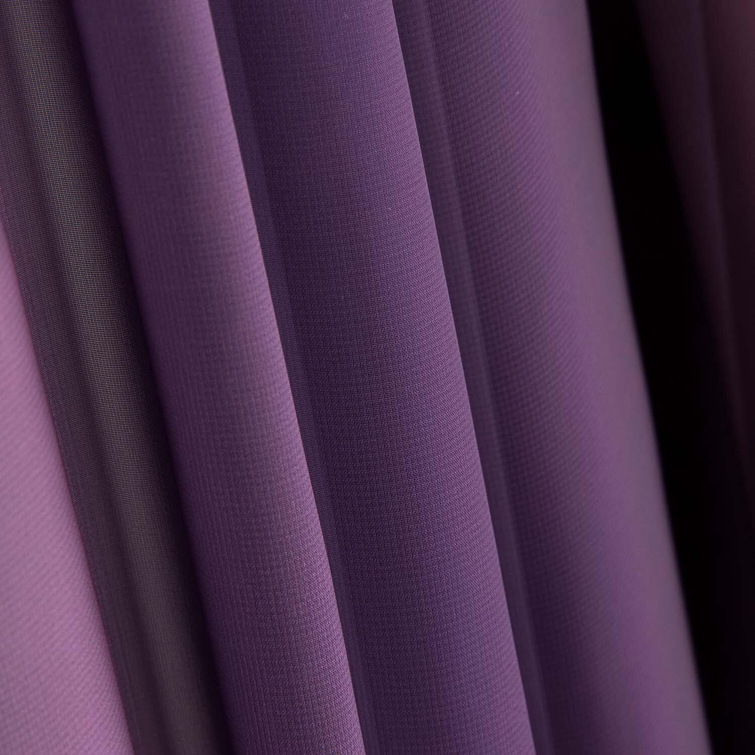 Gasa Estampada Cascada Malva Morado - Ribes y Casals