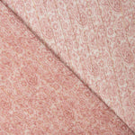 Gasa Poliéster Lurex Estampada Cachemir Rosa - Ribes y Casals