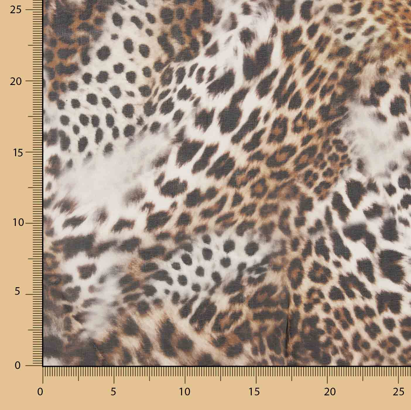 Gasa de Seda Natural  Animal Print Safari - Ribes y Casals