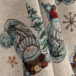 Gobelino Navidad Regalos Fondo Crudo con Lurex - Ribes y Casals