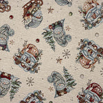 Gobelino Navidad Regalos Fondo Crudo con Lurex - Ribes y Casals