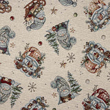 Gobelino Navidad Regalos Fondo Crudo con Lurex - Ribes y Casals