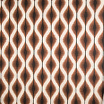 Loneta Efecto Lino Ikat Étnico Terracota - Ribes y Casals