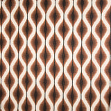 Loneta Efecto Lino Ikat Étnico Terracota - Ribes y Casals