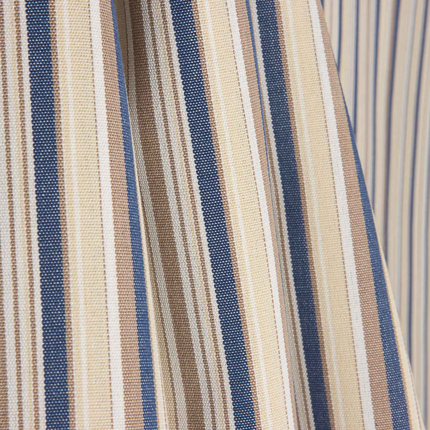 Lona Exterior Teflón Rayas Finas Multicolor Azul 320cm - Ribes y Casals