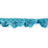 Tira de Puntilla Azul Turquesa 15 mm - Ribes y Casals