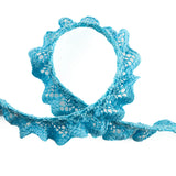 Tira de Puntilla Azul Turquesa 15 mm - Ribes y Casals
