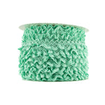 Tira de Puntilla Verde Menta 15 mm - Ribes y Casals