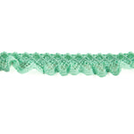 Tira de Puntilla Verde Menta 15 mm - Ribes y Casals