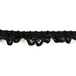 Tira Puntilla Negro 15mm - Ribes y Casals